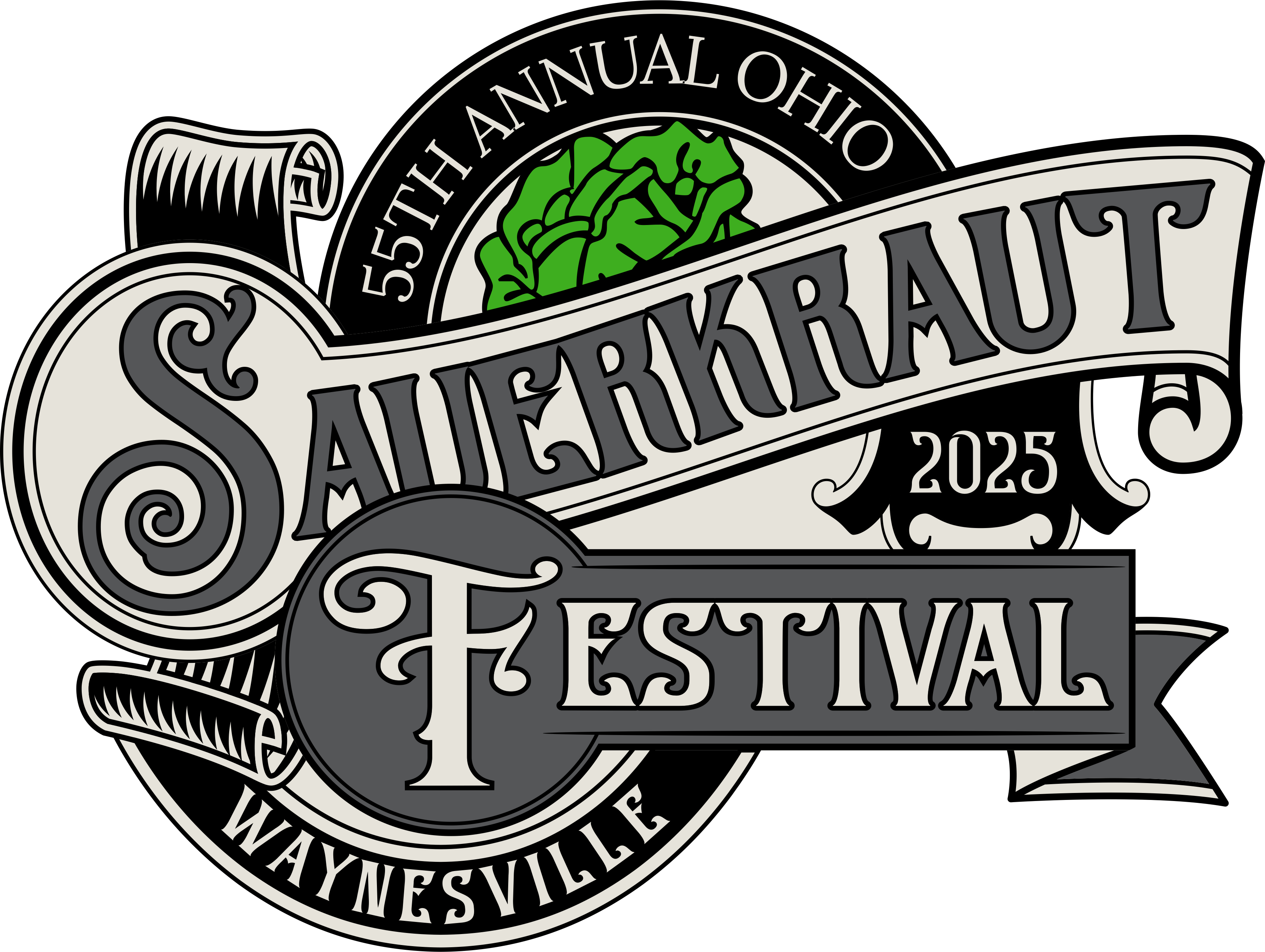 ohio sauerkraut festival logo